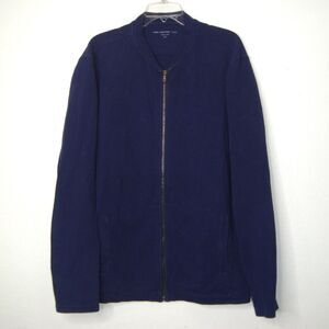 John Varvatos Star USA Men's Long Sleeve Zip Front Textured Knit Jacket Size XXL